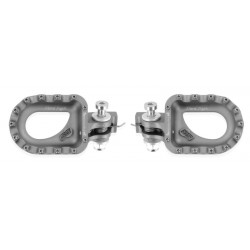 Pedane S3 Hard Rock Ergal (Col. Titanio)